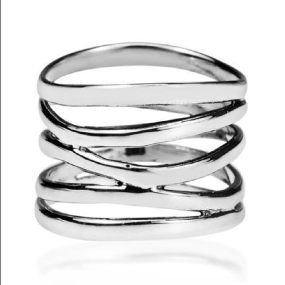 Hand Crafted Jewelry - Beautiful 925 silver spiral ring
